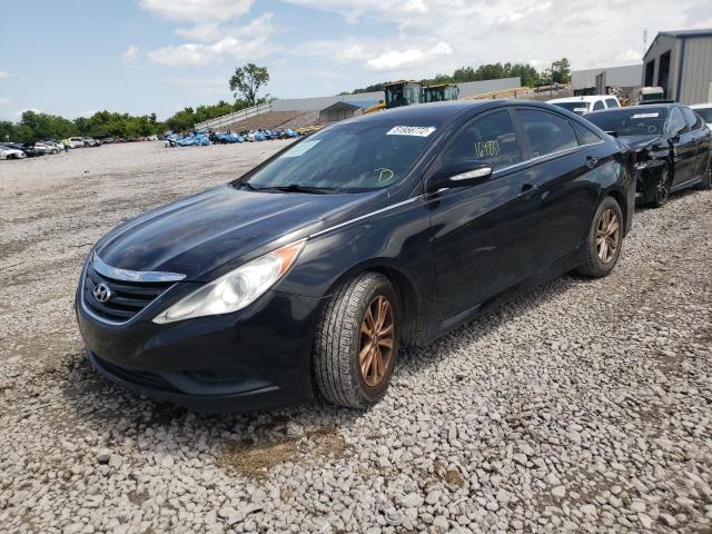 Photo 1 VIN: 5NPEB4AC8EH823706 - HYUNDAI SONATA GLS 