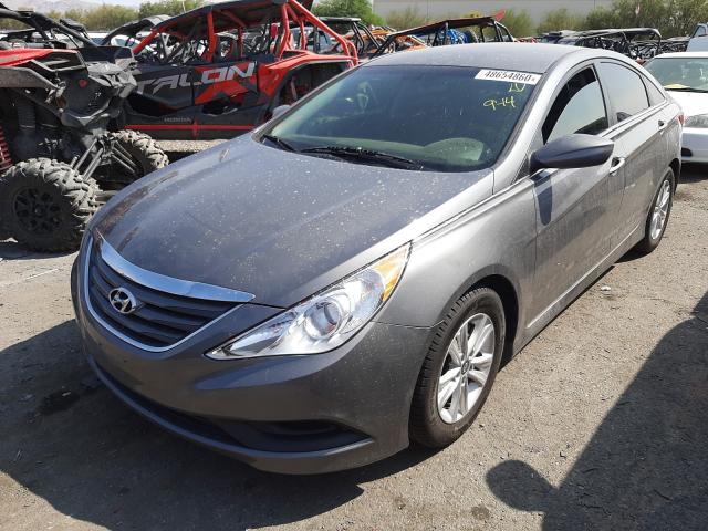 Photo 1 VIN: 5NPEB4AC8EH833846 - HYUNDAI SONATA GLS 