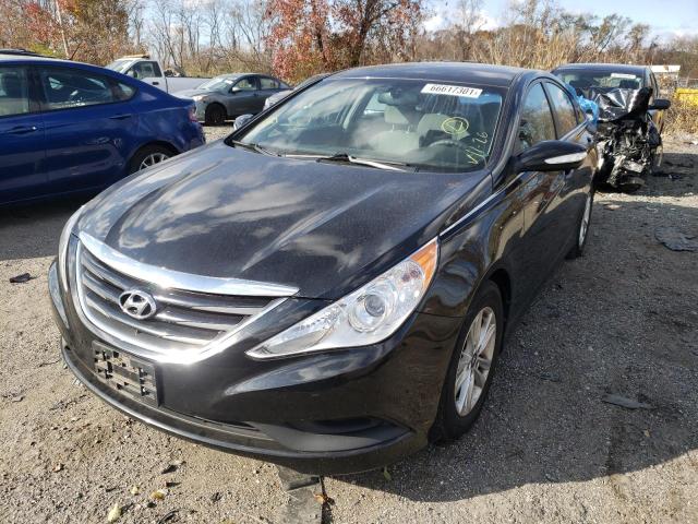 Photo 1 VIN: 5NPEB4AC8EH840585 - HYUNDAI SONATA GLS 