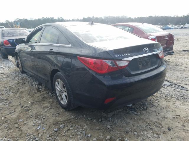 Photo 2 VIN: 5NPEB4AC8EH840828 - HYUNDAI SONATA GLS 