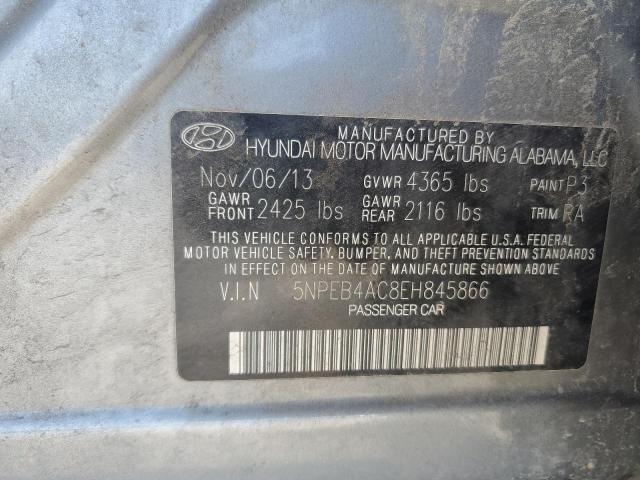 Photo 12 VIN: 5NPEB4AC8EH845866 - HYUNDAI SONATA GLS 