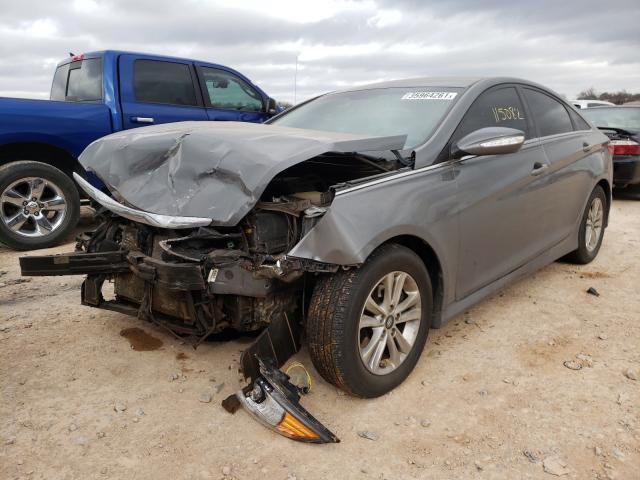 Photo 1 VIN: 5NPEB4AC8EH846810 - HYUNDAI SONATA GLS 