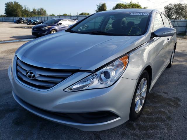 Photo 1 VIN: 5NPEB4AC8EH854454 - HYUNDAI SONATA GLS 