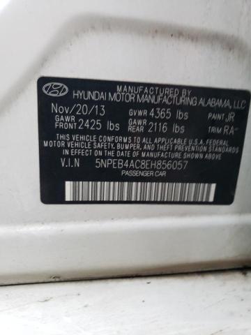 Photo 12 VIN: 5NPEB4AC8EH856057 - HYUNDAI SONATA GLS 