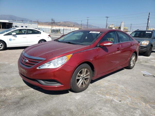 Photo 1 VIN: 5NPEB4AC8EH874400 - HYUNDAI SONATA 