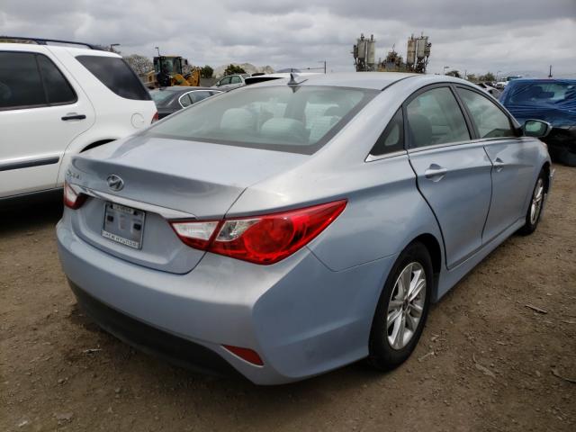 Photo 3 VIN: 5NPEB4AC8EH874610 - HYUNDAI SONATA GLS 