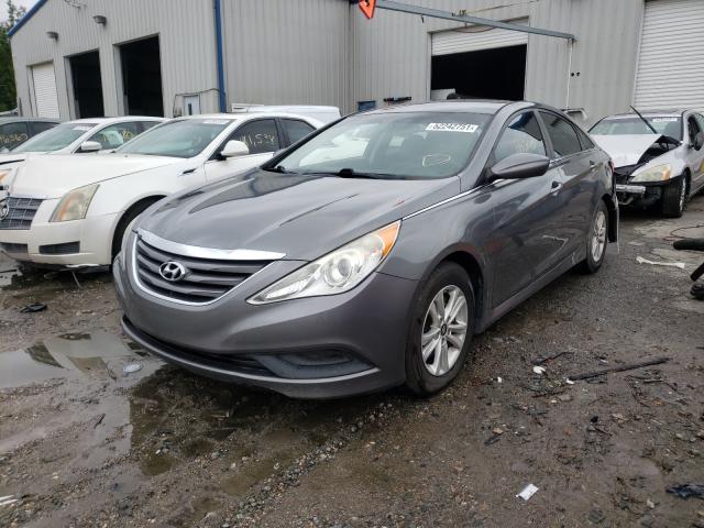 Photo 1 VIN: 5NPEB4AC8EH880164 - HYUNDAI SONATA GLS 