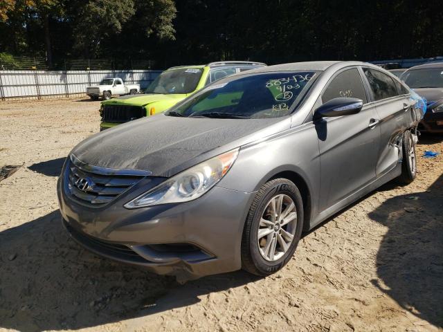 Photo 1 VIN: 5NPEB4AC8EH883436 - HYUNDAI SONATA GLS 