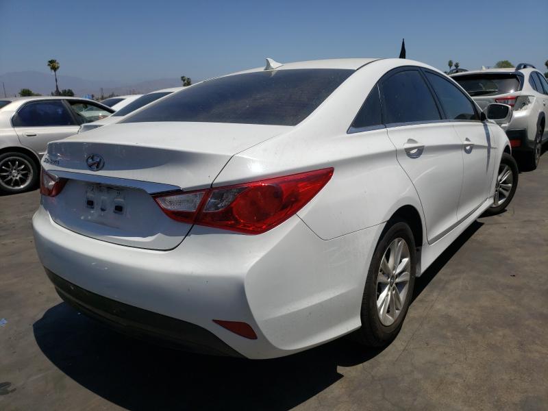 Photo 3 VIN: 5NPEB4AC8EH893867 - HYUNDAI SONATA GLS 