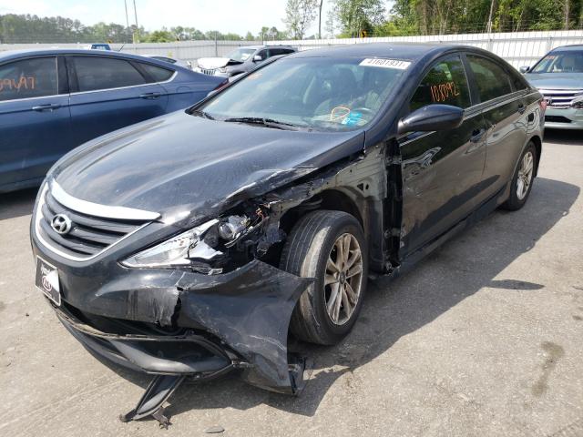 Photo 1 VIN: 5NPEB4AC8EH898812 - HYUNDAI SONATA GLS 