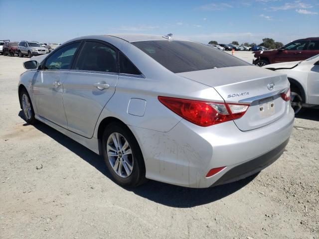 Photo 2 VIN: 5NPEB4AC8EH899555 - HYUNDAI SONATA GLS 