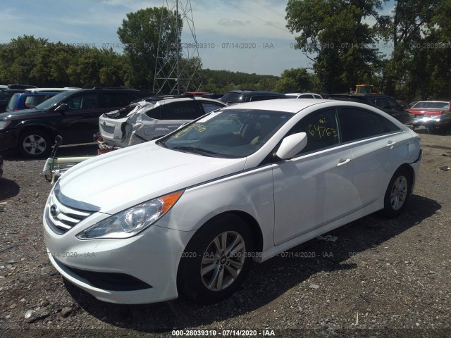 Photo 1 VIN: 5NPEB4AC8EH900297 - HYUNDAI SONATA 