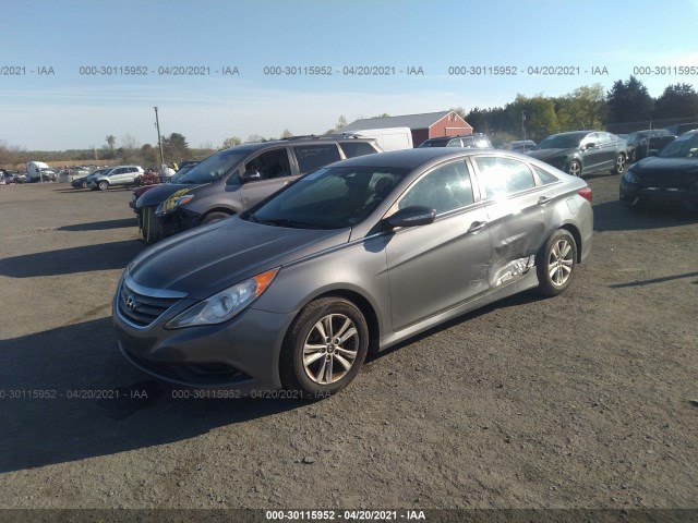 Photo 1 VIN: 5NPEB4AC8EH905113 - HYUNDAI SONATA 