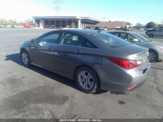 Photo 2 VIN: 5NPEB4AC8EH911509 - HYUNDAI SONATA 