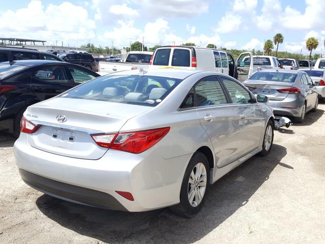 Photo 3 VIN: 5NPEB4AC8EH915768 - HYUNDAI SONATA GLS 