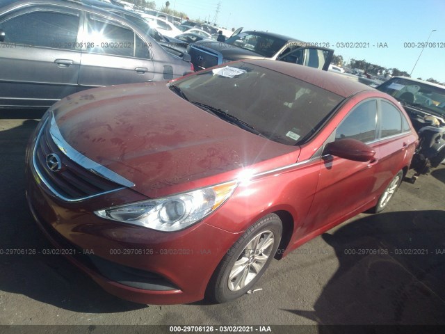 Photo 1 VIN: 5NPEB4AC8EH916953 - HYUNDAI SONATA 