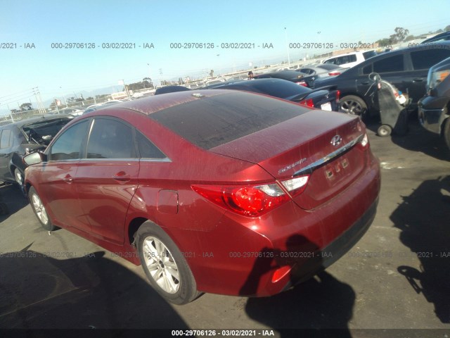 Photo 2 VIN: 5NPEB4AC8EH916953 - HYUNDAI SONATA 