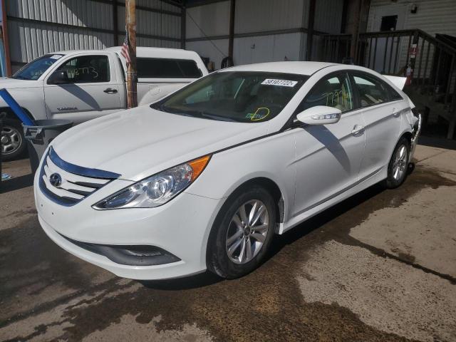 Photo 1 VIN: 5NPEB4AC8EH928827 - HYUNDAI SONATA GLS 