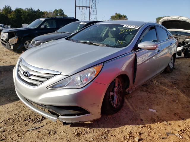 Photo 1 VIN: 5NPEB4AC8EH943473 - HYUNDAI SONATA GLS 