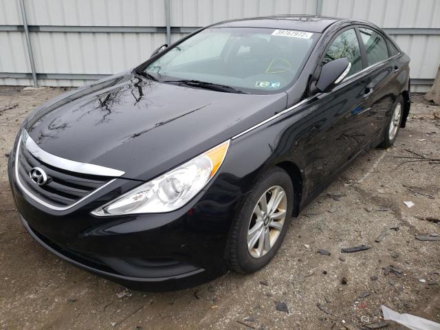 Photo 1 VIN: 5NPEB4AC8EH946244 - HYUNDAI SONATA GLS 