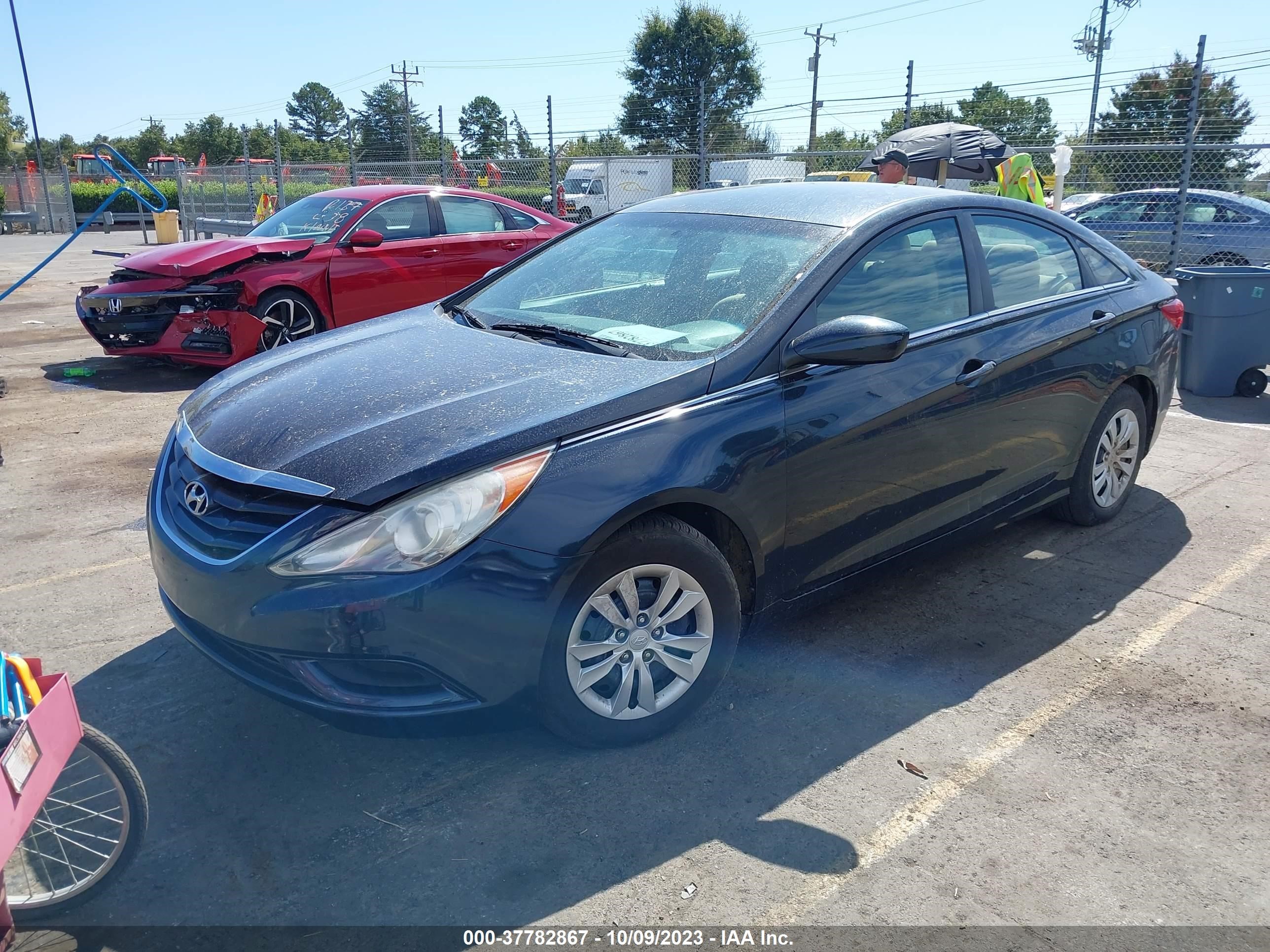 Photo 1 VIN: 5NPEB4AC9BH003243 - HYUNDAI SONATA 