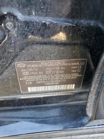 Photo 11 VIN: 5NPEB4AC9BH006773 - HYUNDAI SONATA GLS 