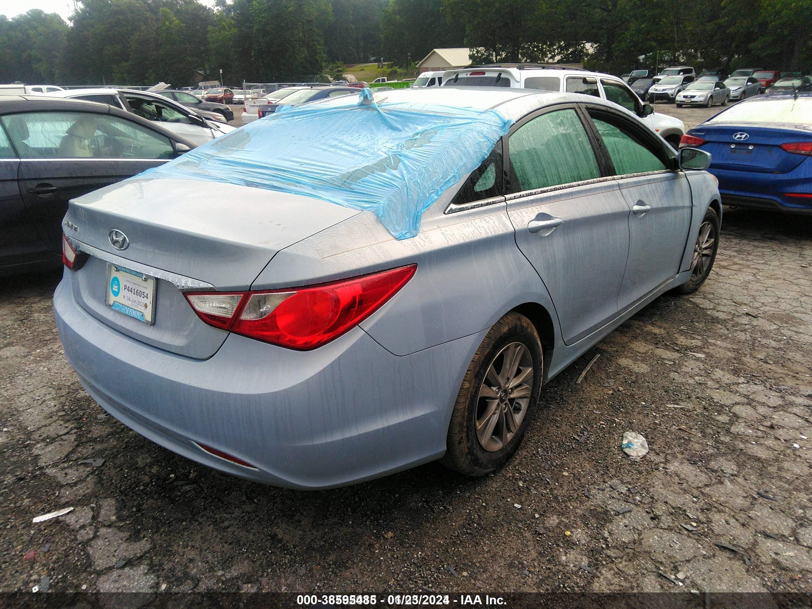 Photo 4 VIN: 5NPEB4AC9BH023668 - HYUNDAI SONATA 