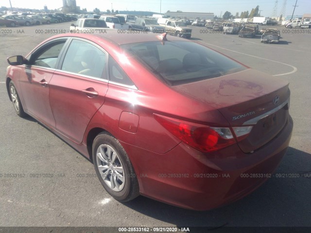 Photo 2 VIN: 5NPEB4AC9BH063328 - HYUNDAI SONATA 