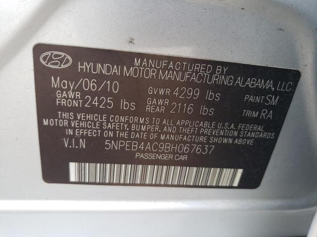 Photo 11 VIN: 5NPEB4AC9BH067637 - HYUNDAI SONATA 