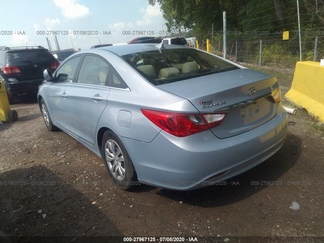 Photo 2 VIN: 5NPEB4AC9BH146466 - HYUNDAI SONATA 