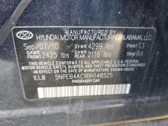 Photo 12 VIN: 5NPEB4AC9BH148525 - HYUNDAI SONATA 