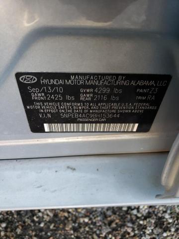 Photo 11 VIN: 5NPEB4AC9BH153644 - HYUNDAI SONATA GLS 