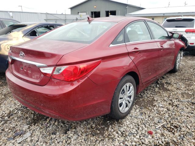 Photo 3 VIN: 5NPEB4AC9BH184165 - HYUNDAI SONATA GLS 