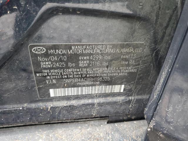 Photo 11 VIN: 5NPEB4AC9BH198325 - HYUNDAI SONATA 