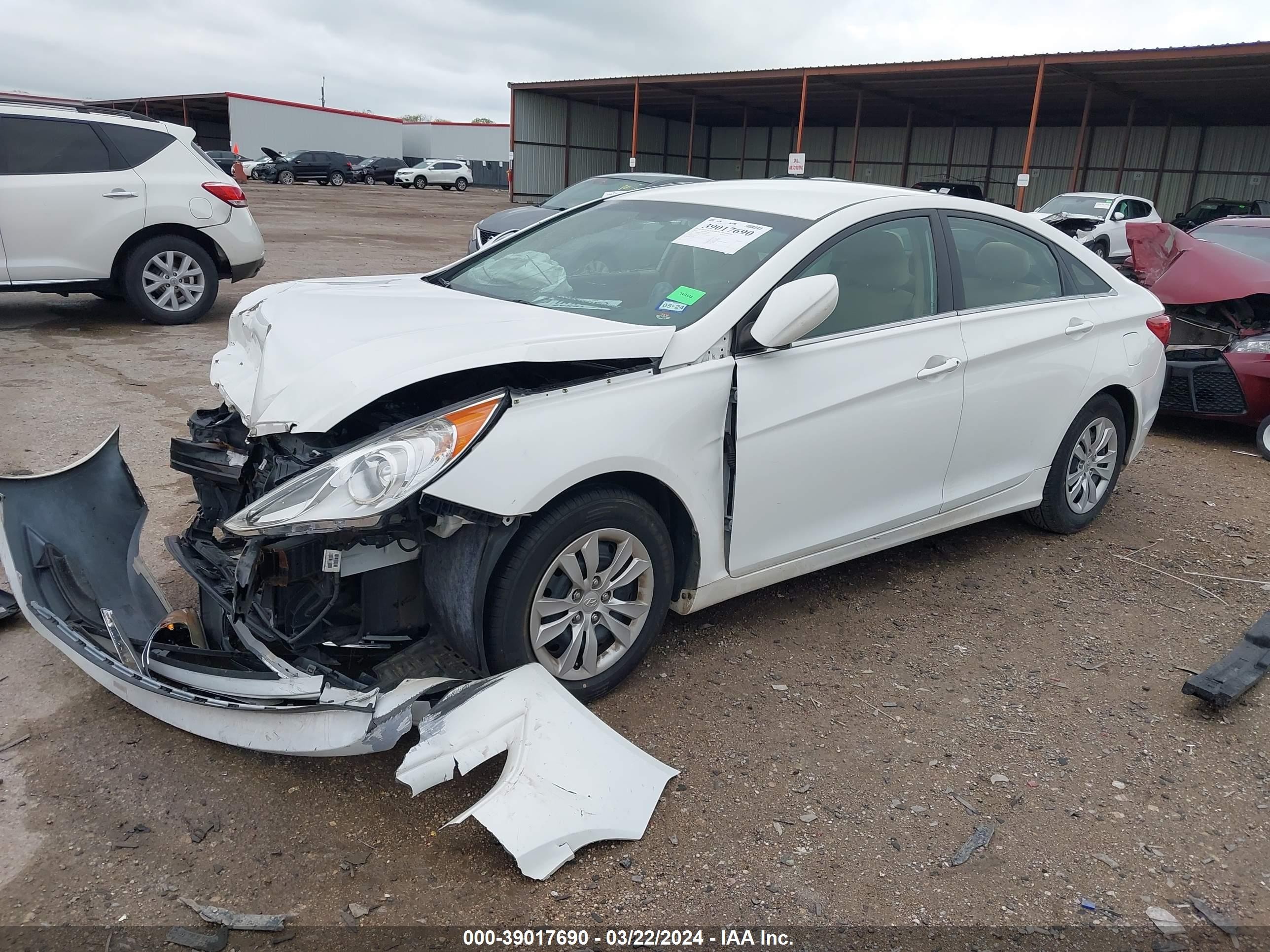 Photo 1 VIN: 5NPEB4AC9BH207637 - HYUNDAI SONATA 