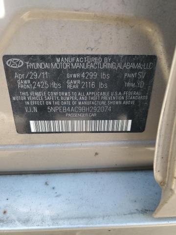 Photo 11 VIN: 5NPEB4AC9BH292074 - HYUNDAI SONATA 