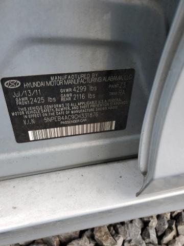 Photo 11 VIN: 5NPEB4AC9CH331876 - HYUNDAI SONATA 