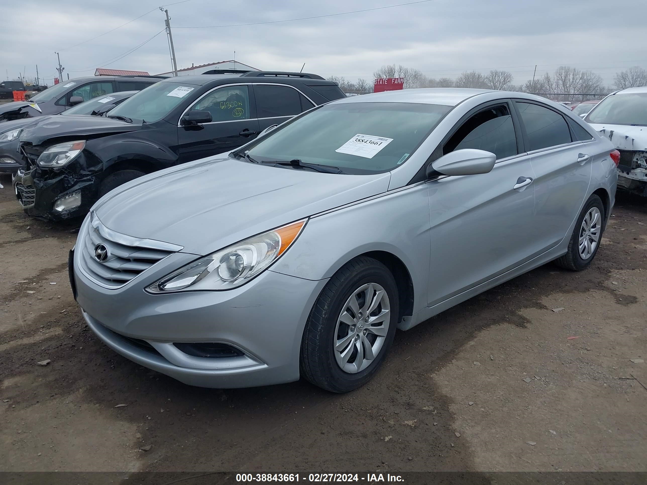 Photo 1 VIN: 5NPEB4AC9CH343204 - HYUNDAI SONATA 