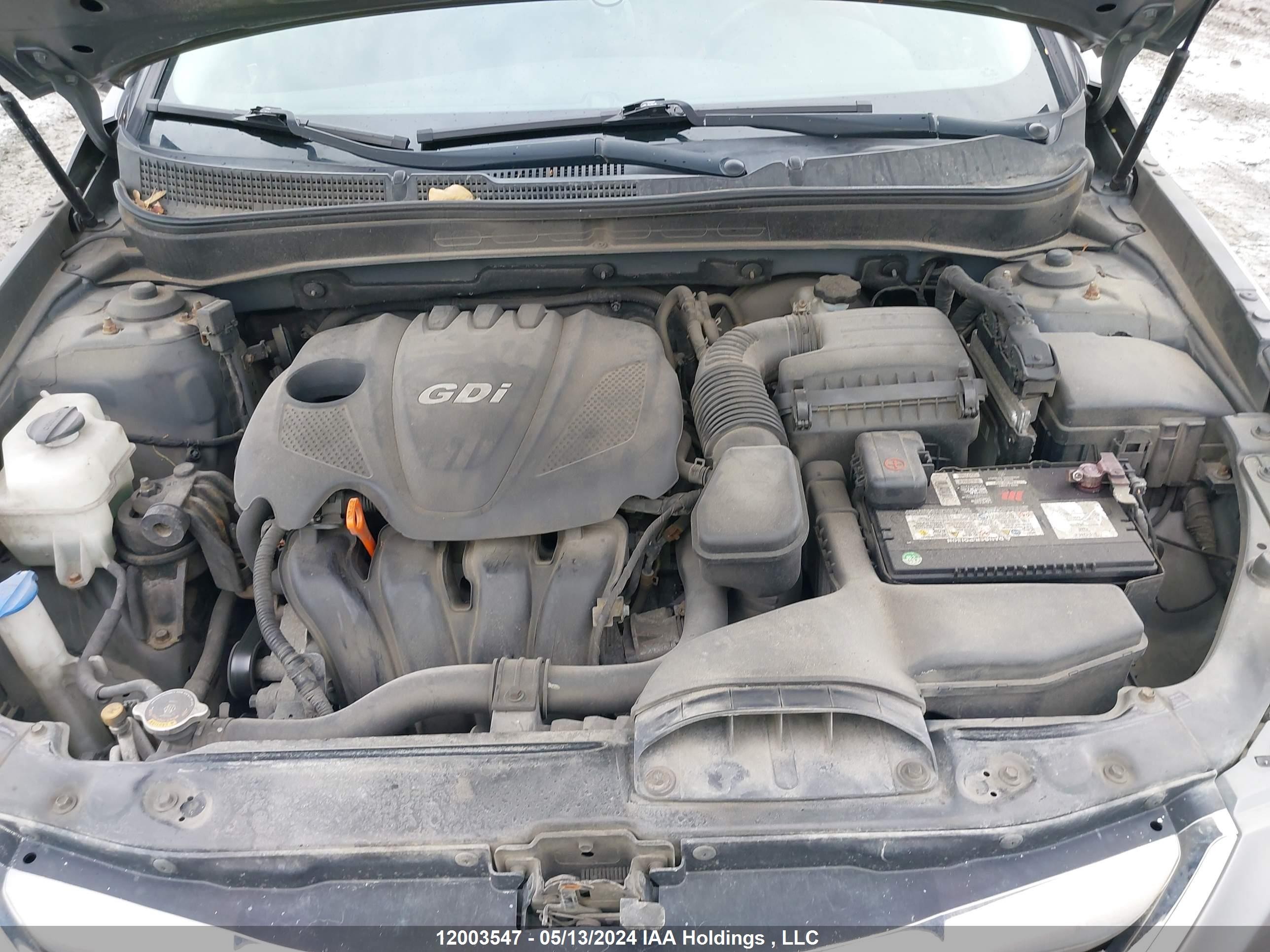 Photo 9 VIN: 5NPEB4AC9DH559023 - HYUNDAI SONATA 