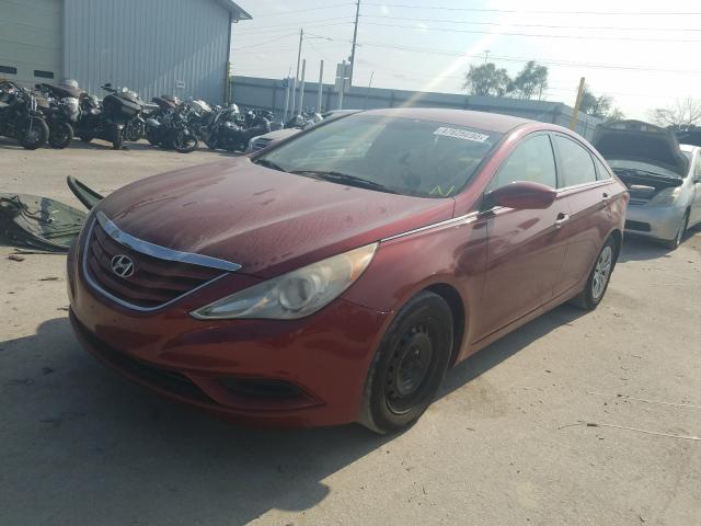 Photo 1 VIN: 5NPEB4AC9DH562195 - HYUNDAI SONATA GLS 