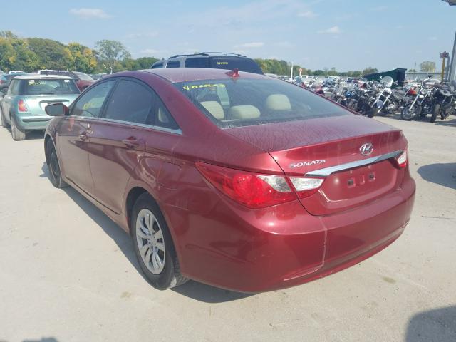 Photo 2 VIN: 5NPEB4AC9DH562195 - HYUNDAI SONATA GLS 