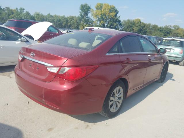 Photo 3 VIN: 5NPEB4AC9DH562195 - HYUNDAI SONATA GLS 