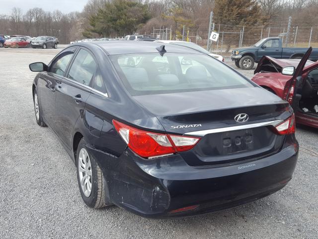 Photo 2 VIN: 5NPEB4AC9DH564917 - HYUNDAI SONATA GLS 