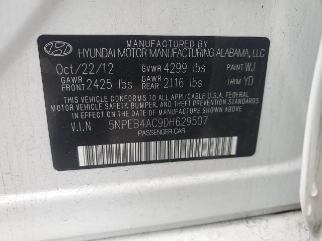 Photo 11 VIN: 5NPEB4AC9DH629507 - HYUNDAI SONATA GLS 