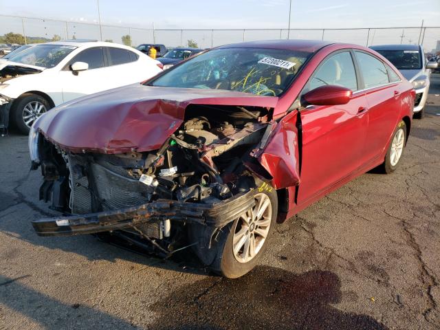 Photo 1 VIN: 5NPEB4AC9DH650602 - HYUNDAI SONATA GLS 