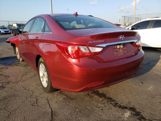 Photo 2 VIN: 5NPEB4AC9DH650602 - HYUNDAI SONATA GLS 