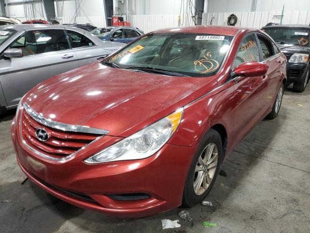 Photo 1 VIN: 5NPEB4AC9DH663642 - HYUNDAI SONATA 