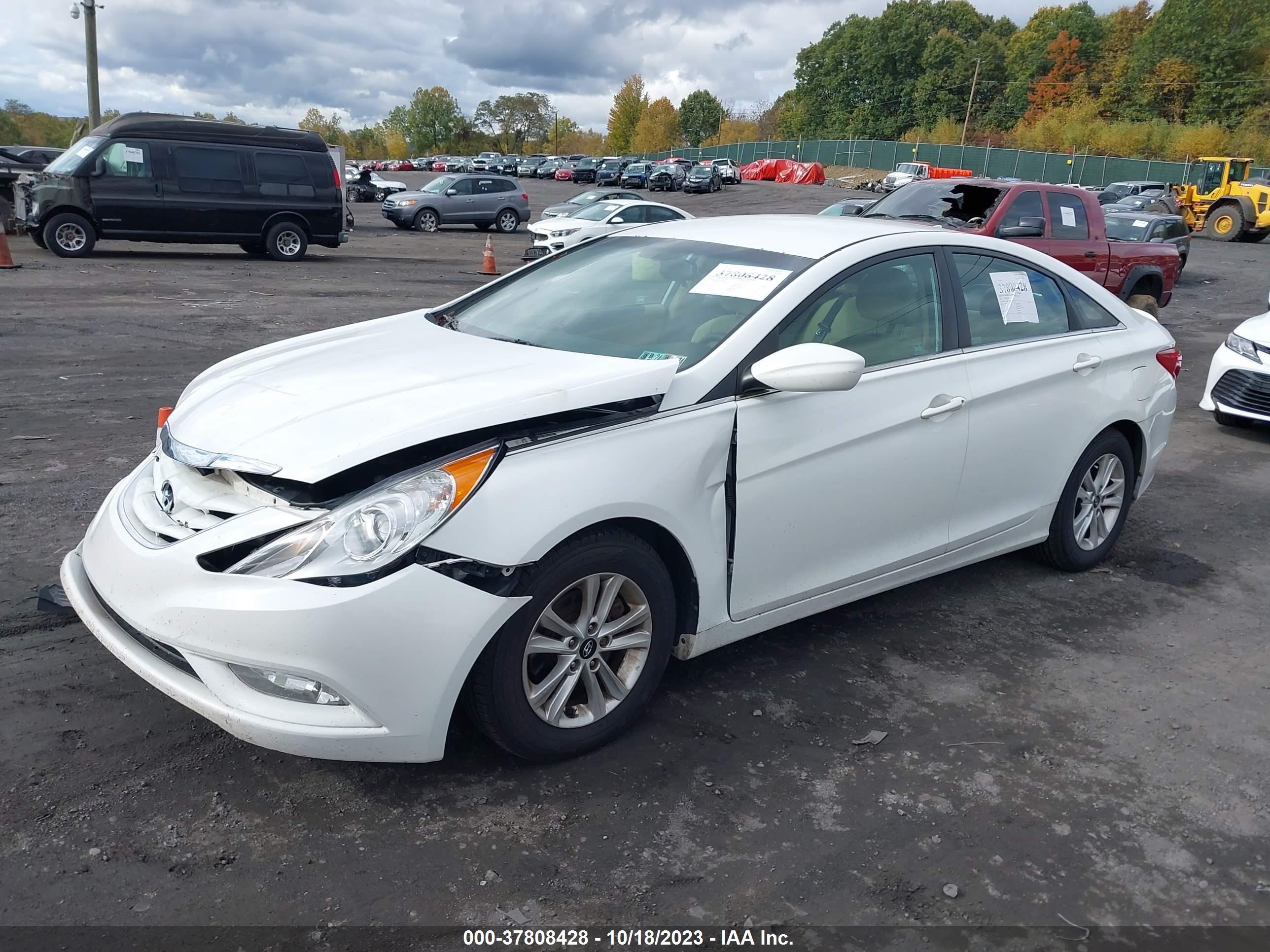 Photo 1 VIN: 5NPEB4AC9DH702066 - HYUNDAI SONATA 