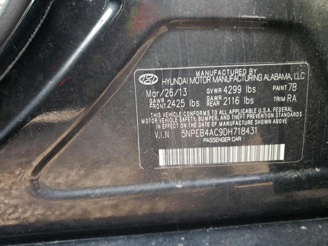 Photo 11 VIN: 5NPEB4AC9DH718431 - HYUNDAI SONATA GLS 