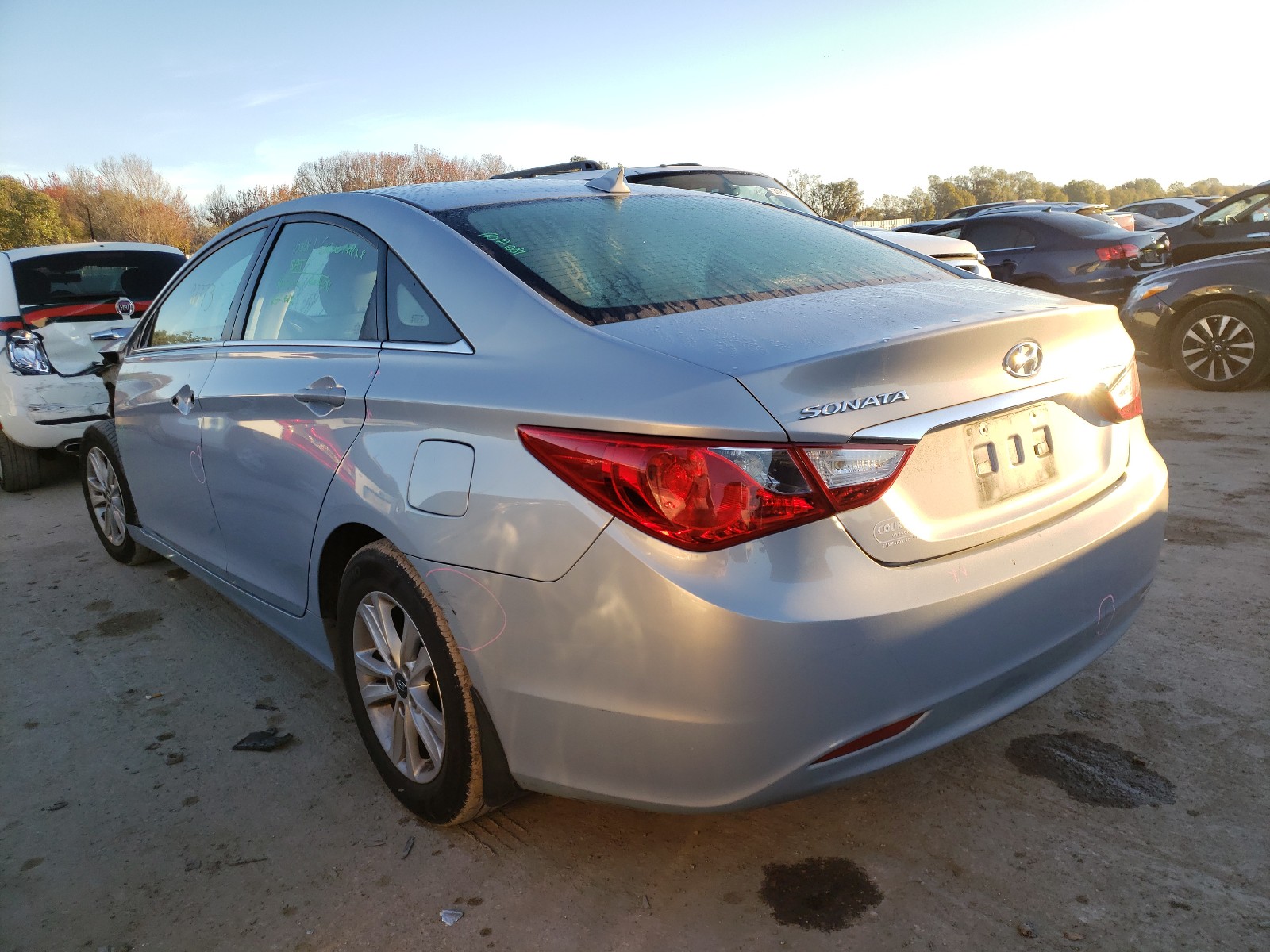 Photo 2 VIN: 5NPEB4AC9DH719059 - HYUNDAI SONATA GLS 